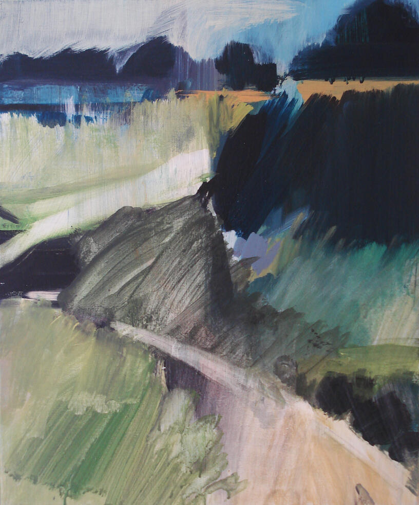 Across Acrylic on canvas SOLD