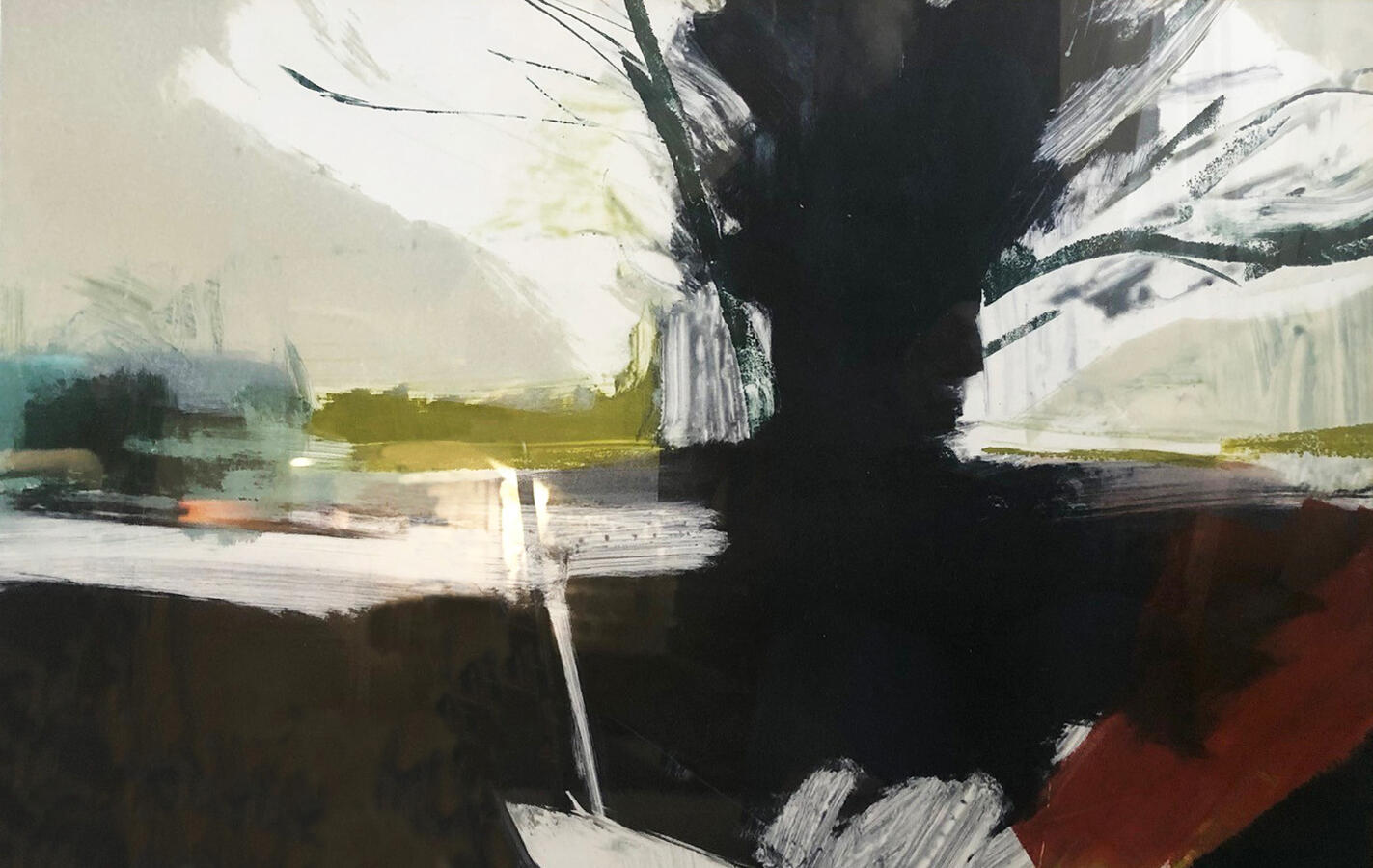 Dartington / Monotype print / framed 57cm x 45cm / £400